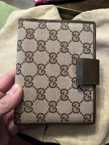 Gucci brown agenda day - gg,