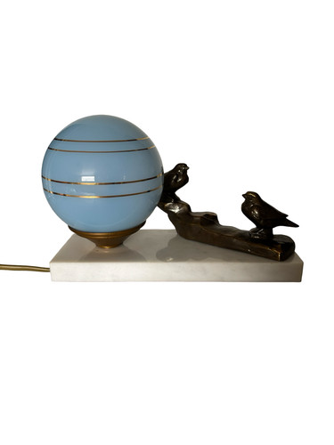 Lampe boule poser art - boule, à