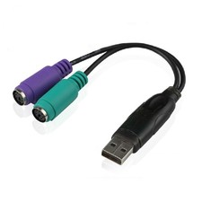 1 USB Vers Ps/2 Adaptateur