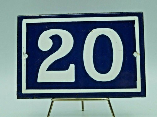 Ancienne plaque emaillee - ,