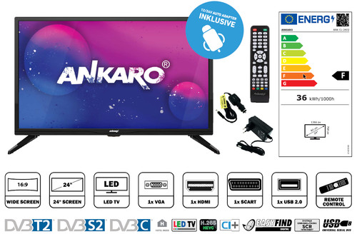 Ankaro 2402 led 24 - led, tv