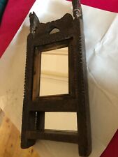 ancien miroir cadre en bois 