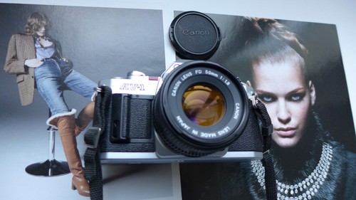 Canon av1 avec son objectif - canon,