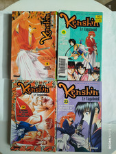 lot 4 mangas KENSHIN LE VAGABOND 6+8+14+23 glenat