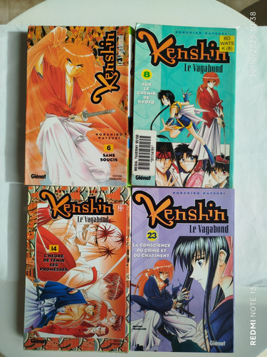 Lot mangas kenshin le - 4,