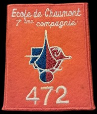 écusson militaire fourreau
