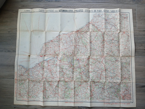 Carte couleur taride - couleur, nord