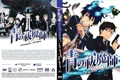 Anime dvd blue exorcist - anime,