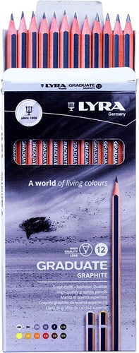 Lyra graphite pencils - graphite,