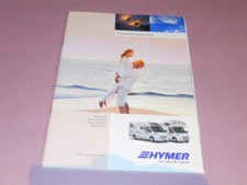 HYMERprofilé capucine brochure catalogue documentation CAMPING-CARS édition 2009