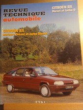 RTA revue technique automobile citroen BX diesel & turbo D cip 445.7