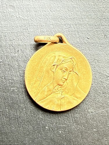 Ancien pendentif médaille - ancien,