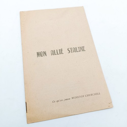 Mon allié staline qu en - mon, ce