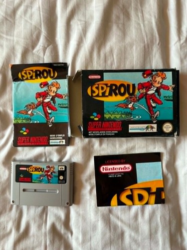 Spirou super nintendo snes - nintendo,