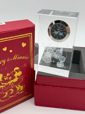 Horloge Décorative Mickey & Minnie Cristal – Prize Ichiban Kuji Crystal Clock