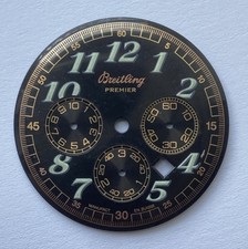 BEL ETAT CADRAN DE MONTRE MARQUE BREITLING PREMIER 30,4 MM @ DIAL CHRONOGRAPH !