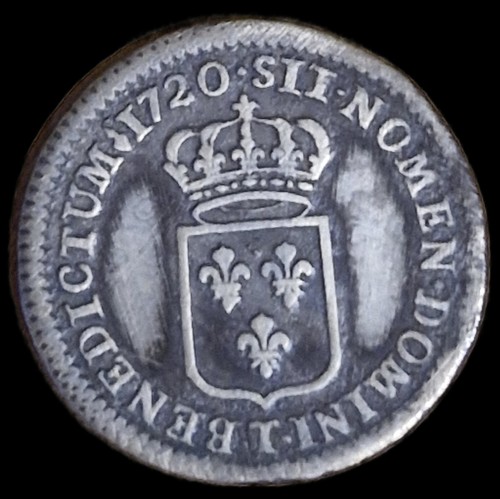 écu louis xv - d’écu,