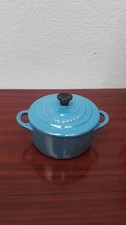 Cocotte LE CREUSET CERAMIQUE 10cm Marmite Fait Tout Fonte Casserole 