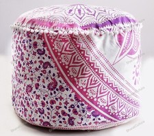 Mandala Indien Pouf Ottomane