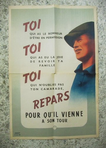 Affiche originale époque - affiche,