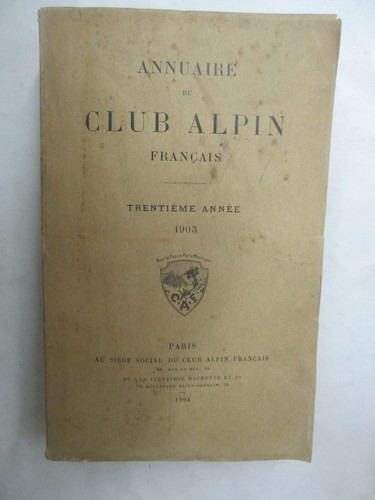 Annuaire club alpin - du,