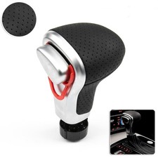 Cuir Perforé Pommeau Levier