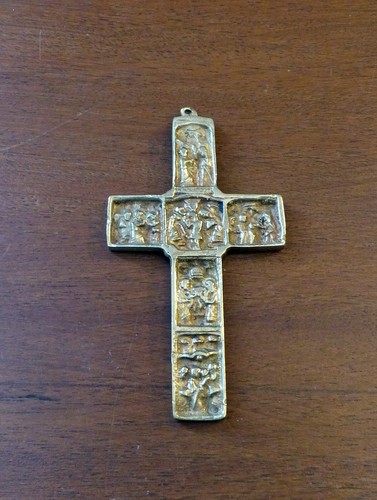 Croix bronze xixe - croix,