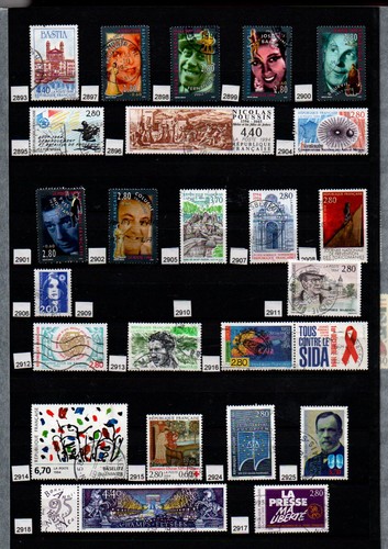 Timbres oblitérés - timbres,