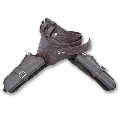 Western travaillé cuir - western,