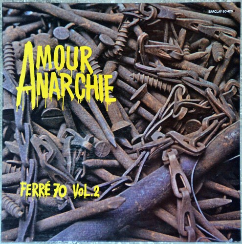 33t leo ferre amour anarchie - 33t,