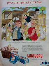 publicité  LUSTUCRU par JEAN