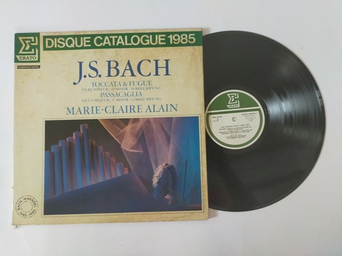 Vinyle 33t bach toccata - 33t, "toccata