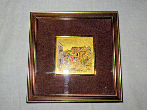 Tableau miniature lithographie - tableau,