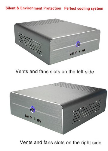 Boîtier alu mini itx - boîtier,