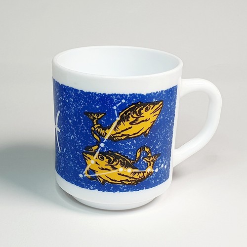 Ancien mug tasse poissons - mug,