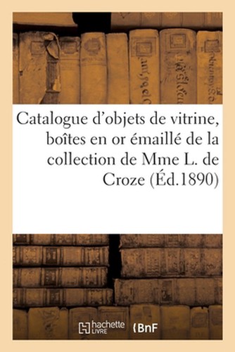 Catalogue des objets - catalogue, de