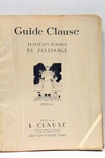 GUIDE CLAUSE TRAITÉ DES TRAVAUX DU JARDINAGE BRÉTIGNY-SUR-ORGE C.1930