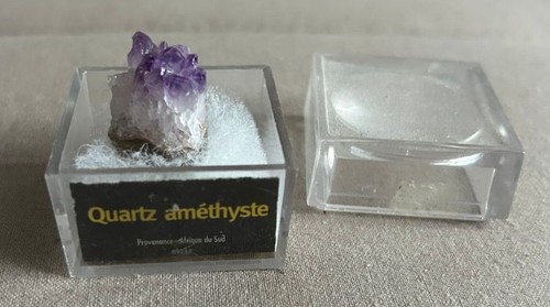 Pierre naturelle améthyste - pierre,