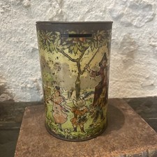 CH MARTEL - Nantes - Boite à oublis ancienne 1890 en tole lithographiée.