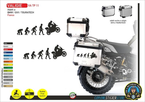 Autocollants stickers moto - 2,