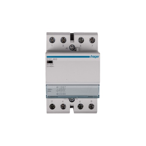 Contacteur modulaire 63a 0r - 63a, 4z