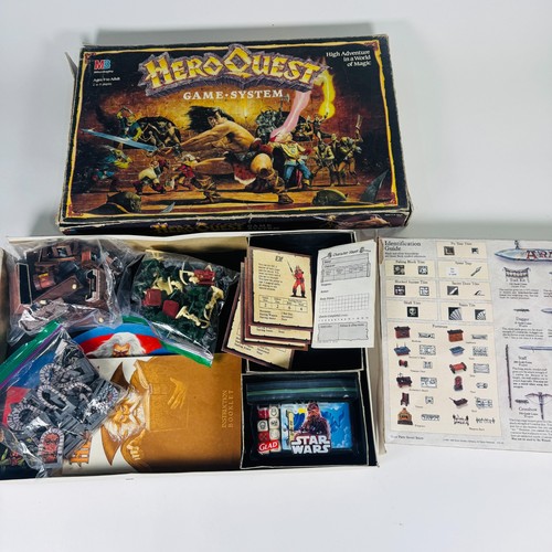 Vtg hero quest board game - quest,