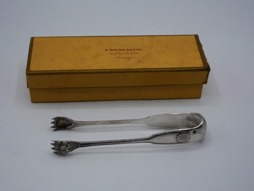 Belle pince sucre en argent - ,