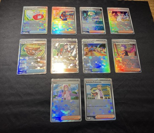 Lot cartes pokémon fr - de, 10
