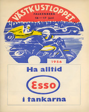 Affiche de course rétro