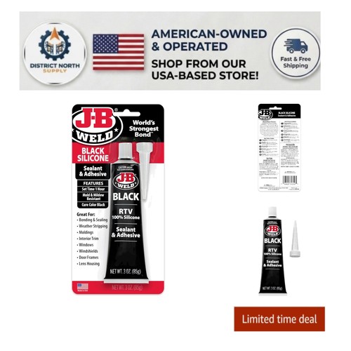 Black rtv silicone - black,
