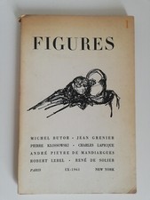 REVUE FIGURES N 1 - BERNARD DUFOUR GEORGES LAMBRICHS ALBERT LOEB - PARIS NY 1961