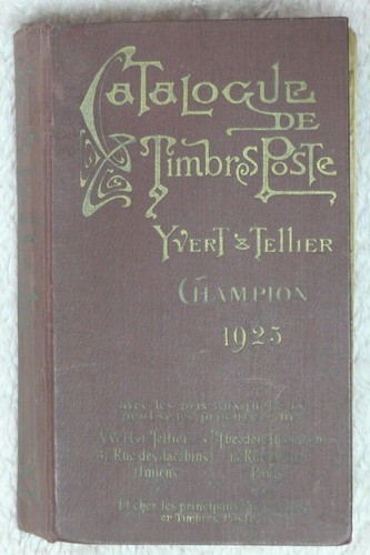 Catalogue timbres poste - catalogue, de