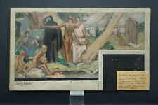 Huile sur carton Eugène Robert Poughéon 1886-1953 surréaliste, Surreal Painting