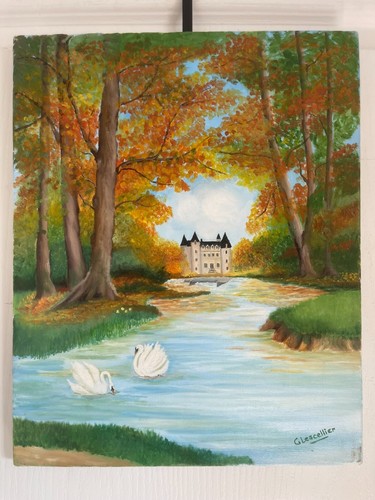 Ancien tableau peinture huile - ancien,